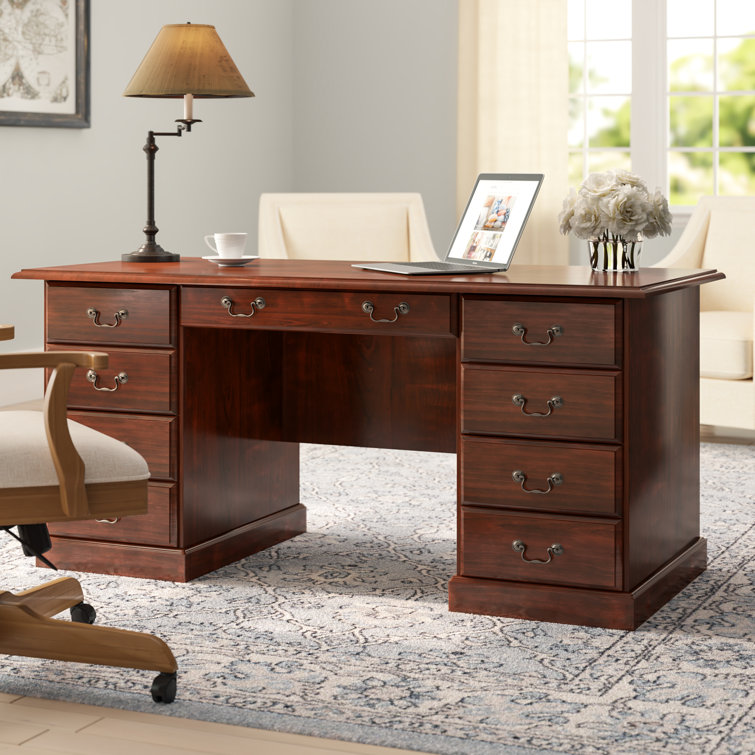 Darby Home Co Clintonville Executive Desk & Reviews Wayfair